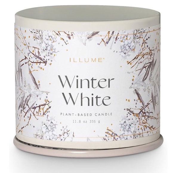 ILLUME Winter White Plant-Based Candle - Picture 1 of 8